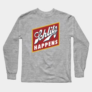 Schlitz Happens Long Sleeve T-Shirt